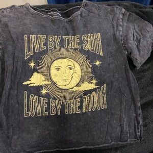 Live By The Sun Graphic Kids T-Shirt